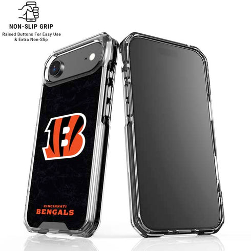 NFL Cincinnati Bengals - Distressed iPhone 17 Air MagSafe Case