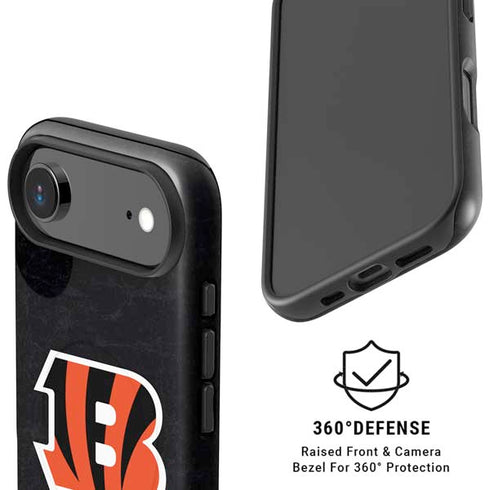 NFL Cincinnati Bengals - Distressed iPhone 17 Air Magsafe Impact Case