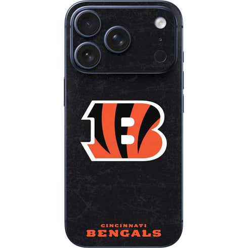 NFL Cincinnati Bengals - Distressed iPhone 17 Pro Max Skin