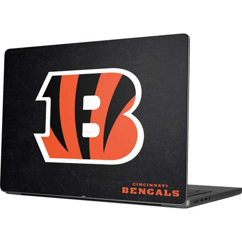 NFL Cincinnati Bengals - Distressed Apple MacBook Pro 14-inch Skin