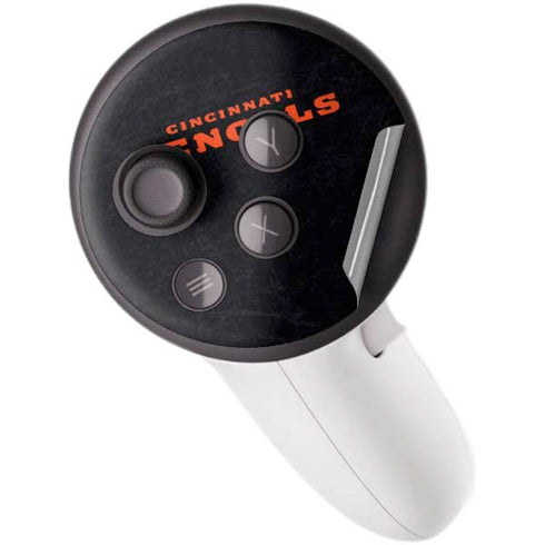 NFL Cincinnati Bengals - Distressed Meta Quest 3S Skin