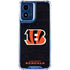 NFL Cincinnati Bengals - Distressed Moto G 5G (2024) Clear Case