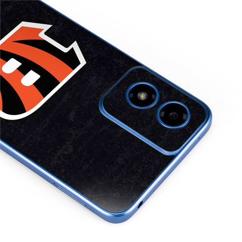 NFL Cincinnati Bengals - Distressed Moto G Play 4G (2024) Skin