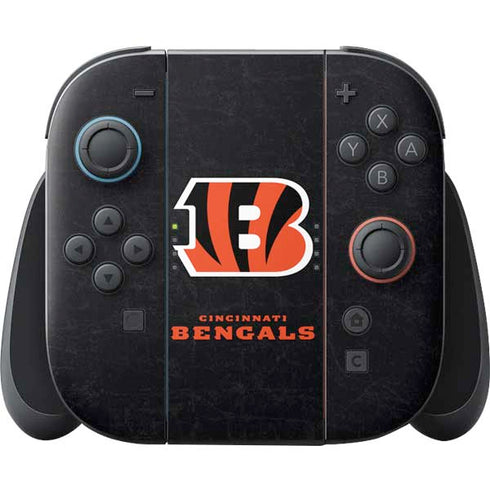 NFL Cincinnati Bengals - Distressed Nintendo Skins