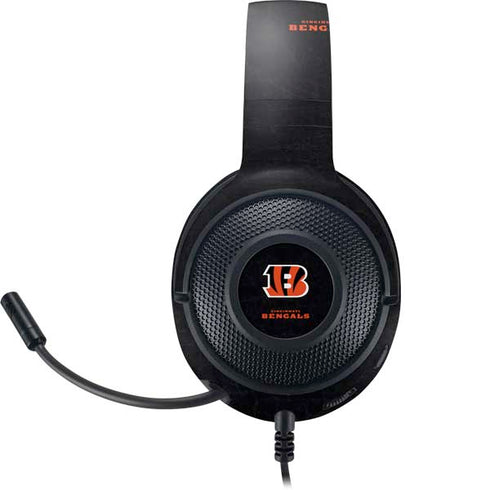 NFL Cincinnati Bengals - Distressed Razer Kraken X Skin