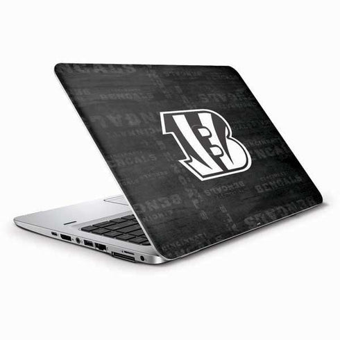NFL Cincinnati Bengals Black & White HP Elitebook Skin