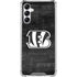 NFL Cincinnati Bengals Black & White Gabb Phone 4 Clear Case