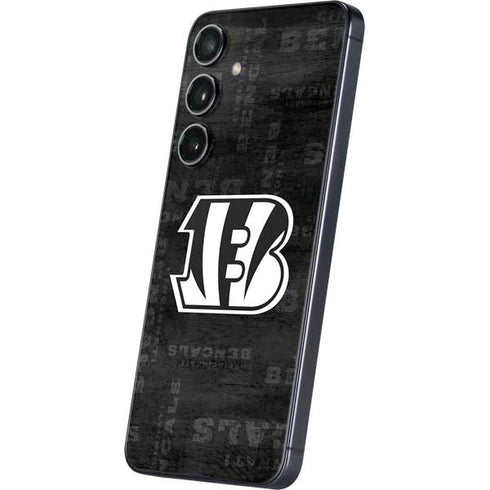 NFL Cincinnati Bengals Black & White Galaxy A16 5G Skin
