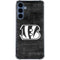 NFL Cincinnati Bengals Black & White Galaxy A35 5G Clear Case