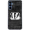 NFL Cincinnati Bengals Black & White Galaxy A55 5G Clear Case