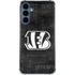 NFL Cincinnati Bengals Black & White Galaxy A55 5G Clear Case