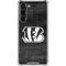 NFL Cincinnati Bengals Black & White Galaxy S24 FE Clear Case