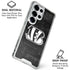 NFL Cincinnati Bengals Black & White Galaxy S25 Ultra Clear Case