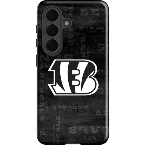 NFL Cincinnati Bengals Black & White Galaxy S26 Impact Case