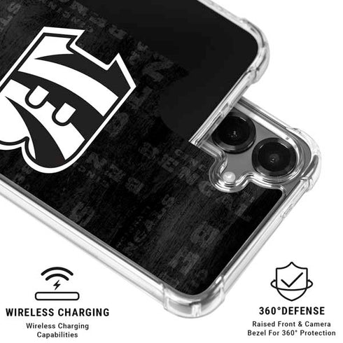 NFL Cincinnati Bengals Black & White Galaxy S26 Plus Clear Case