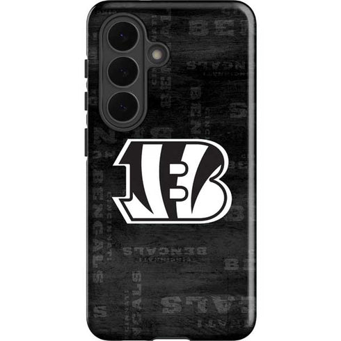 NFL Cincinnati Bengals Black & White Galaxy S26 Plus Impact Case