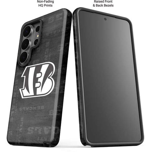 NFL Cincinnati Bengals Black & White Galaxy S26 Ultra Impact Case