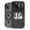NFL Cincinnati Bengals Black & White iPhone 14 Kickstand Case