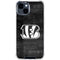 NFL Cincinnati Bengals Black & White iPhone 15 Clear Case