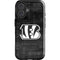 NFL Cincinnati Bengals Black & White iPhone 16 Plus Impact Case