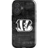 NFL Cincinnati Bengals Black & White iPhone 16 Plus Impact Case