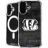 NFL Cincinnati Bengals Black & White iPhone 16 Plus MagSafe Case