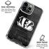 NFL Cincinnati Bengals Black & White iPhone 16 Pro Clear Case