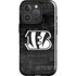 NFL Cincinnati Bengals Black & White iPhone 16 Pro Magsafe Impact Case