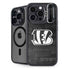 NFL Cincinnati Bengals Black & White iPhone 16 Pro Max Kickstand Case
