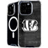 NFL Cincinnati Bengals Black & White iPhone 16 Pro Max MagSafe Case