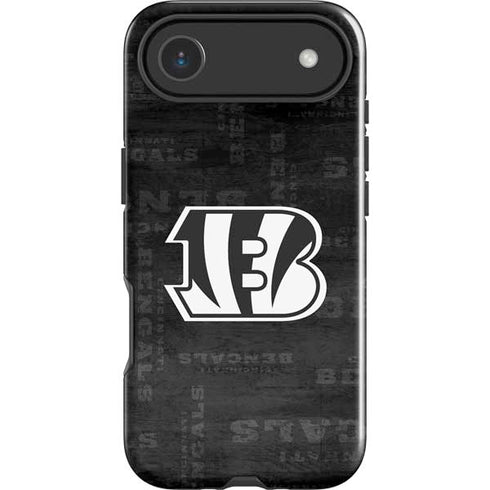 NFL Cincinnati Bengals Black & White iPhone 17 Air Impact Case