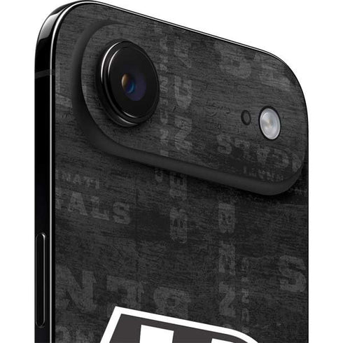 NFL Cincinnati Bengals Black & White iPhone 17 Air Skin