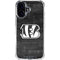NFL Cincinnati Bengals Black & White iPhone 17 Clear Case