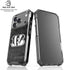 NFL Cincinnati Bengals Black & White iPhone 17 Pro Max Clear Case