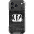 NFL Cincinnati Bengals Black & White iPhone 18 Pro Clear Case