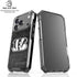 NFL Cincinnati Bengals Black & White iPhone 18 Pro Clear Case