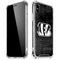 NFL Cincinnati Bengals Black & White iPhone X/XS Clear Case