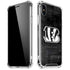 NFL Cincinnati Bengals Black & White iPhone X/XS Clear Case