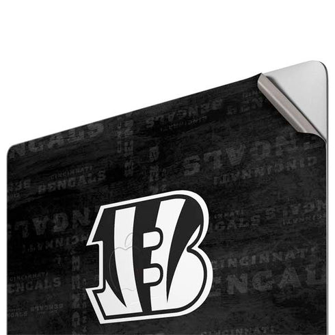 NFL Cincinnati Bengals Black & White Apple MacBook Pro 16-inch Skin