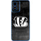 NFL Cincinnati Bengals Black & White Moto G Play 4G (2024) Skin