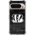 NFL Cincinnati Bengals Black & White Pixel 9 Pro XL Clear Case