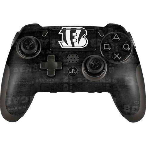 NFL Cincinnati Bengals Black & White PlayStation Scuf Vantage 2 Controller Skin