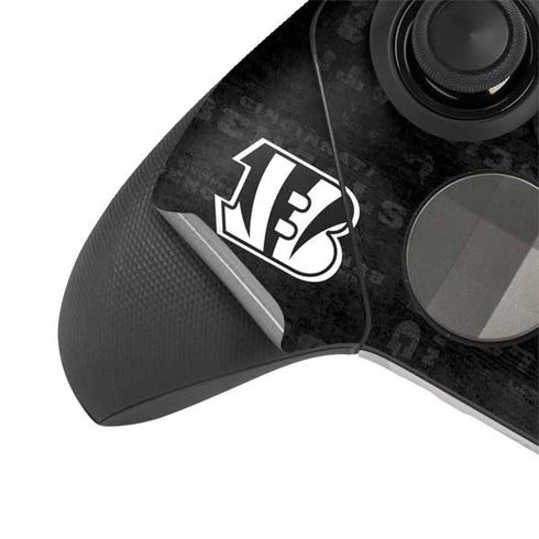 NFL Cincinnati Bengals Black & White Xbox Elite Wireless Controller Series 2 Skin