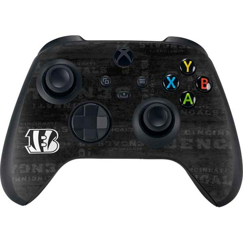 NFL Cincinnati Bengals Black & White Xbox Series X Skins