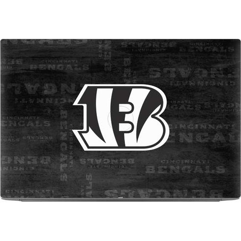 NFL Cincinnati Bengals Black & White Dell XPS Skin
