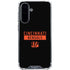 NFL Cincinnati Bengals Black Performance Series Galaxy A36 5G Clear Case