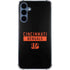 NFL Cincinnati Bengals Black Performance Series Galaxy A55 5G Clear Case