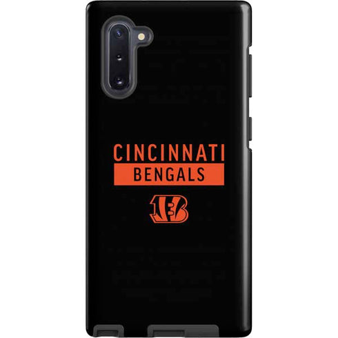 NFL Cincinnati Bengals Black Performance Series Galaxy Cases