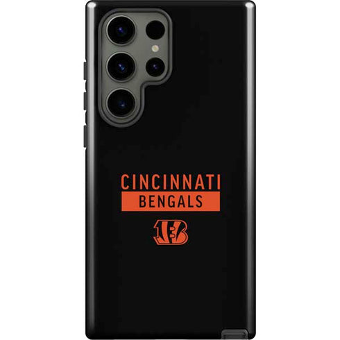 NFL Cincinnati Bengals Black Performance Series Galaxy S23 Ultra Pro Case