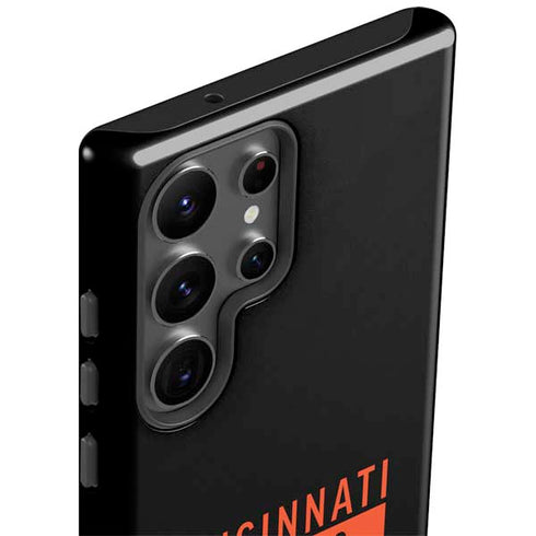 NFL Cincinnati Bengals Black Performance Series Galaxy S23 Ultra Pro Case